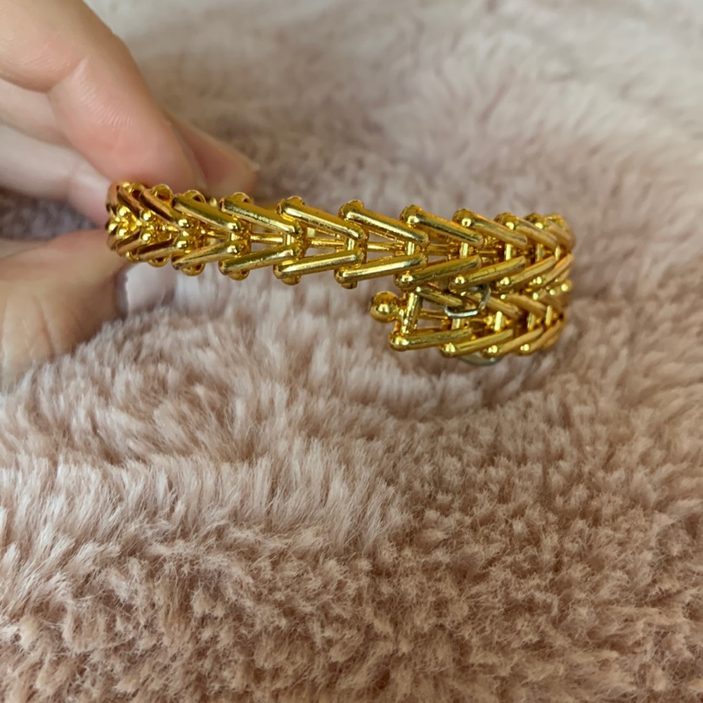Gold Alex and Ani Bracelet